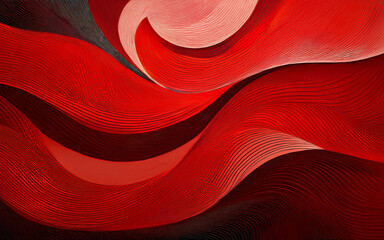 Wall Mural - red abstract background