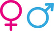 © Saji - male and female signs