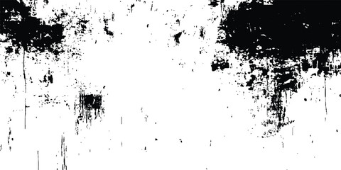 Leinwandbilder - Abstract grunge texture background design. Black and white grunge seamless texture, Vector background, distressed black texture, distress overlay texture.