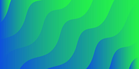 Aufkleber - Abstract gradient background with undulating wave-like patterns in shades of blue. Smooth, flowing, vertical wavy lines. Calm, modern, and visually pleasing, with a strong aquatic and futuristic feel.