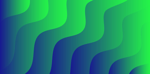 Aufkleber - Abstract gradient background with undulating wave-like patterns in shades of blue. Smooth, flowing, vertical wavy lines. Calm, modern, and visually pleasing, with a strong aquatic and futuristic feel.