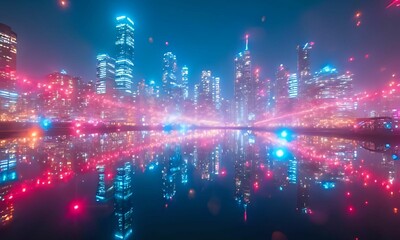 Wall Mural - Technology Background