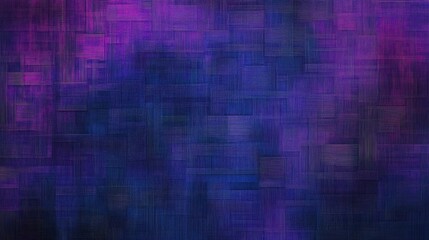Wall Mural - futuristic blue and purple technology background with glowing circuit lines and digital network grid
