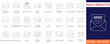 © PARVEZ - Modern filled thin line icon pack for email communication including inbox, newsletter, reply, and notifications. Perfect for email marketing, newsletter platforms, and UI/UX design.