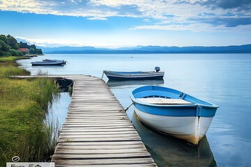  boats on the lake