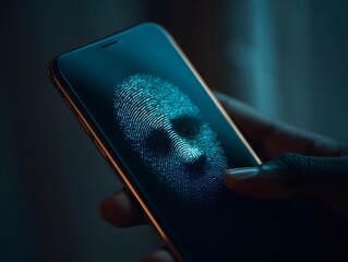 fingerprint unlock on smartphone for secure access and biometric technology