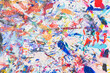 © ADDICTIVE STOCK - Venetian mask workshop with vibrant paint splatters