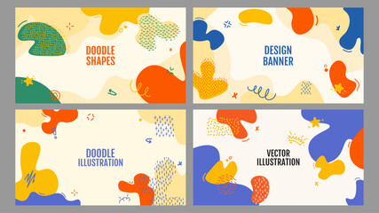 Wall Mural - vector illustration. abstract modern flat style background. dynamic composition of drawn fluid twist