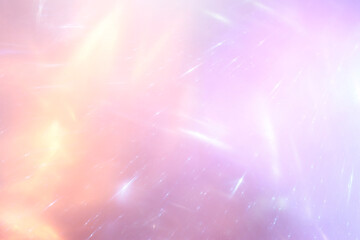 Wall Mural - Background of bright white pastel lens flare lights. Abstract image