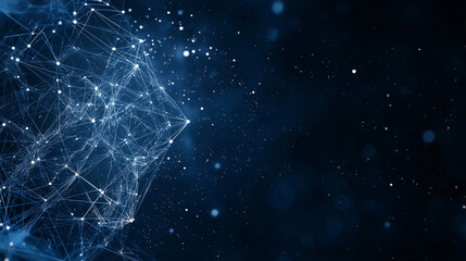 Wall Mural - interconnected digital universe: illustrates the complexities and connections within the digital rea