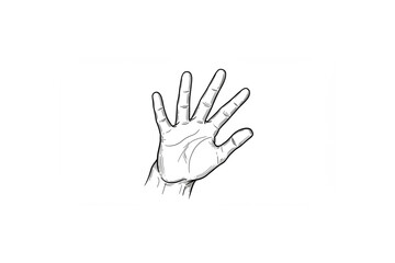 detailed hand drawing perfect for logo design branding projects needing a scalable graphic element f