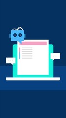 Wall Mural - an intelligent chatbot that creates high-quality content for websites, blogs, and social media to bo