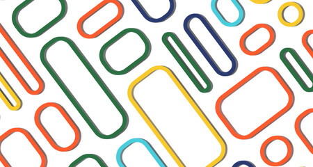 Fototapete - Abstract Geometric backgrounds full Color