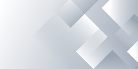 Leinwandbilder - white and blue abstract modern technology background design. Minimal blue gradient abstract modern background with futuristic concept. Design for poster, template on web, banner, presentation vector.	