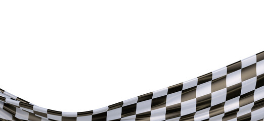 Poster - background of checkered flag pattern - PNG