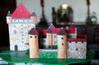 © Godong Photo - Cardboard model of a medieval castle.