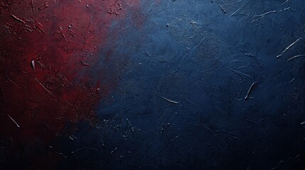 Wall Mural - abstract textured background of dark red and deep blue shades