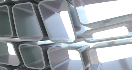 Fototapete - Color Blend Rainbow Trendy Low Poly BG Design