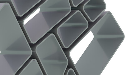 Fototapete - Abstract Geometric backgrounds full Color