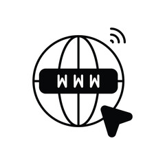 Internet  Vector icon