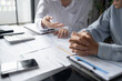 © Charlie's - Business People Meeting Design Ideas professional investor working new start up project. Concept. business planning in office.
