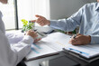 © Charlie's - Business People Meeting Design Ideas professional investor working new start up project. Concept. business planning in office.