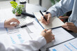 © Charlie's - Business People Meeting Design Ideas professional investor working new start up project. Concept. business planning in office.