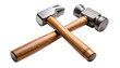 © khajar - Crossed metal hammers with wooden handles