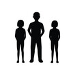 © Abdul - man silhouette, people silhouette, human shadow, standing silhouette
