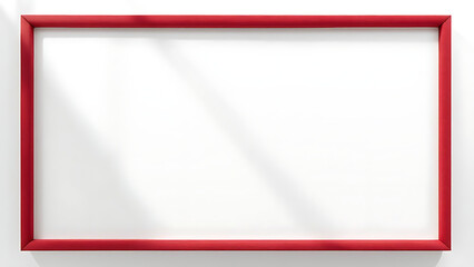 blank photo frame isolated