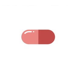 a clean capsule design perfect for healthcare branding medicine logos icons and medical apps offerin