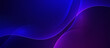 © Matakeris Creative - Abstract purple and blue flowing waves on a dark background