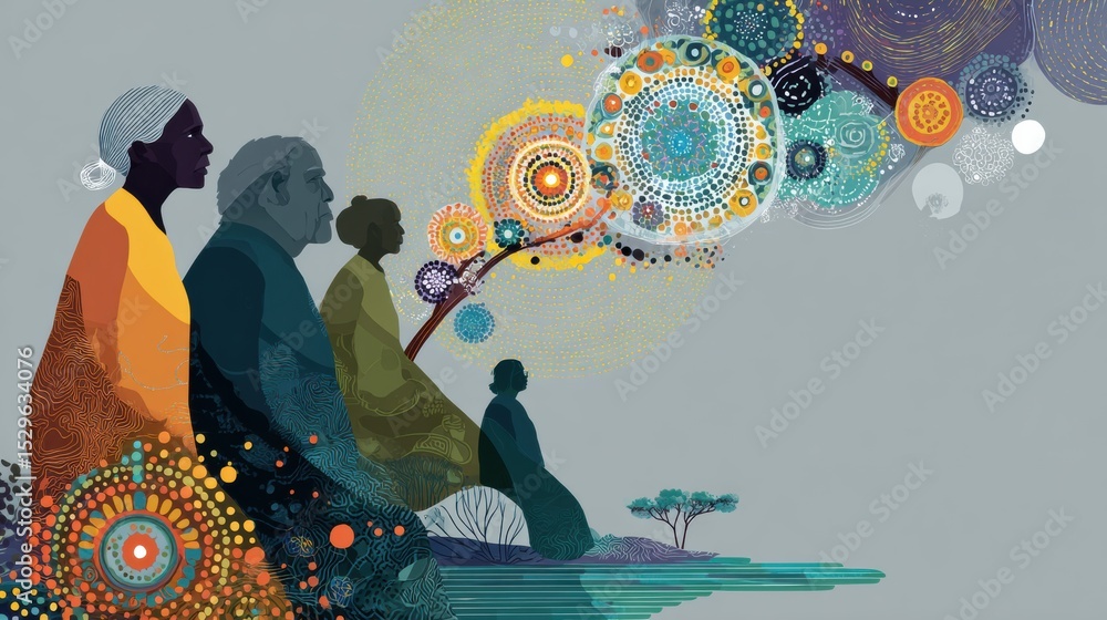 Infographic Highlighting Mental Health Challenges and Resilience in ...