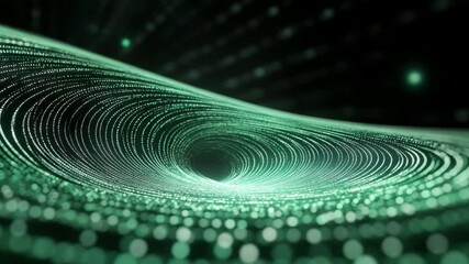 Aufkleber - Abstract Swirls of Light: A mesmerizing digital art piece showcases swirling patterns of light, creating an immersive visual experience that embodies the elegance and innovation of technology.