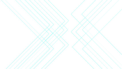 Leinwandbilder - White minimal blue line design. baseness technology and communication concept Design Decoration. white and Blue geometric banner pattern background.	
