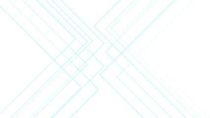 Leinwandbilder - White minimal blue line design. baseness technology and communication concept Design Decoration. white and Blue geometric banner pattern background.	
