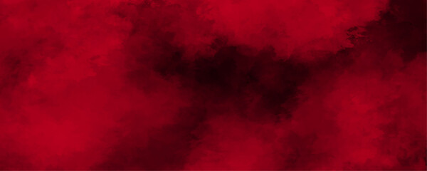 Wall Mural - Red grunge textured wall background. Red powder explosion cloud on black background. Luxury cosmic red marble tails stone grunge in dark. Abstract Beautiful luxury dark red grunge fark Red vector.	
