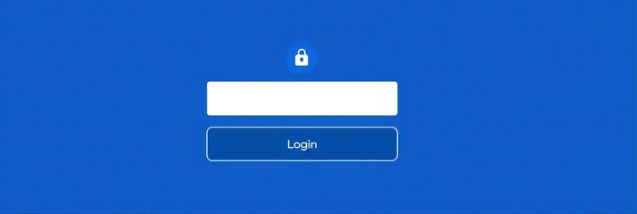 Poster - Login Form With Suspicious Captcha Appearing on a Blank Layout During Online Verification Process