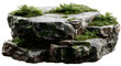 © Drfruit - Mossy Rock Pedestal with Grass Texture png