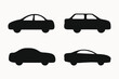 © Salma - Collection of Simple Car Silhouettes Vector Icons for Design Projects