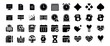 © pixelVista - A diverse collection of glyph icons encompassing various categories such as time, data, education, games, and more