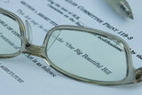 Closeup of the documents of the One Big Beautiful Bill Act (OBBBA), a budget reconciliation bill in the 119th United States Congress.