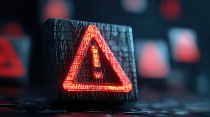 Poster - Cybersecurity Alert on Digital Threats From Phishing and Malware in Online Environments