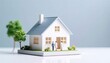© ribbon_s - ミニチュア　マイホーム　不動産　ビジネス　家　住まい　家族　模型　イメージ