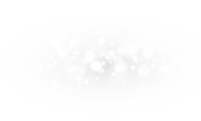 Fototapete -   Christmas glowing bokeh confetti and sparkle overlay texture for your design.dust light png. shimmer, explosion.shine.glittering.