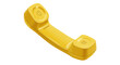 © Niklas - Isolated Yellow Telephone Handset