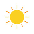 © Victory - Bright Summer Sun Icon Vector Illustration