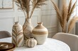 © Graphics - Elegant Neutral-Toned Ceramic Vases Modern Home Decor Inspiration