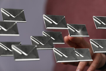 Poster - Efficiently manage emails.  Solutions for inbox overload and digital communication.