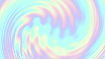 Fototapete - White and pastel colors wave dynamic pattern motion, seamless lines animation with fabric texture design background. Loop spiral background